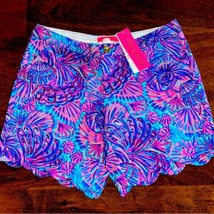 Lilly Pulitzer Scalloped Shorts